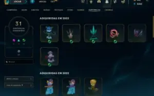 Conta League Of Legends 2016
