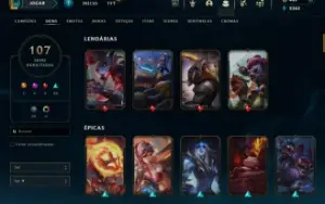 Conta League Of Legends 2016
