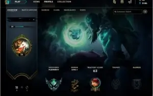 Conta lol platina 4