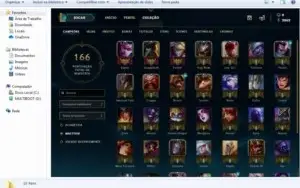Conta league of legends GOLD 1 40 champs 16 skins