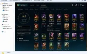 Conta league of legends GOLD 1 40 champs 16 skins