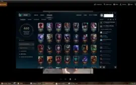 Conta lol level 30 / faltando apenas 3 champs +++skins