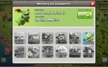 Clash of Clans CV12 Full - 10k de gema