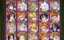 7ds account escanor ultimate 6/6