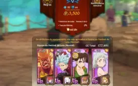 7ds account escanor ultimate 6/6