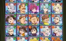 7ds account escanor ultimate 6/6