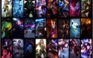 Conta gold 2, todos os champions, 50 skins, vários ícones