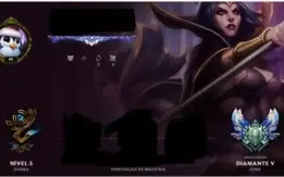 Conta League Of Legends DIAMANTE V