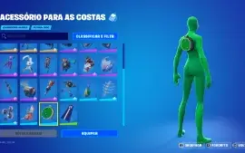 Conta Fortnite as melhores skins do jogo