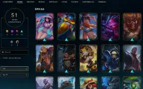 Conta Main Top/Adc - Lucian Pulsefire