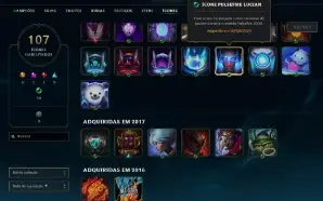 Conta Main Top/Adc - Lucian Pulsefire