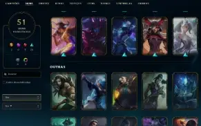 Conta Main Top/Adc - Lucian Pulsefire