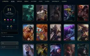 Conta Main Top/Adc - Lucian Pulsefire