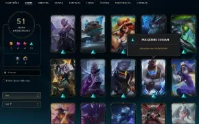 Conta Main Top/Adc - Lucian Pulsefire