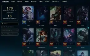 Conta Main Top/Adc - Lucian Pulsefire