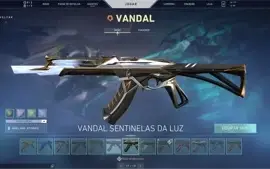 CONTA VALORANT COM MUITA SKINS E SHERIFF ARCANE