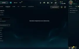 Conta League of Legends Mestre