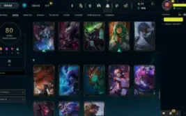 LEAGUE OF LEGENDS: Conta Épica com 130 Campeões e 80 Skins