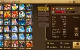 CONTA SUMMONERS WAR EARLY GAME COM GRANDE FUTURO!