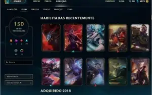 Conta platina 2, 150 skins, Todos os Campeões BARATO