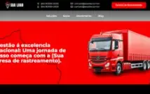 Landing page para empresa de rastreamento veícular - 2024