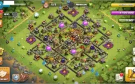 clash of clans cv10 bem upado