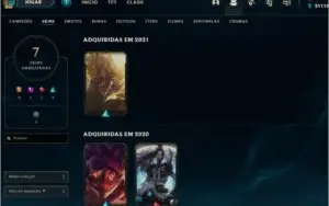 Conta lol diamante ex grão mestre