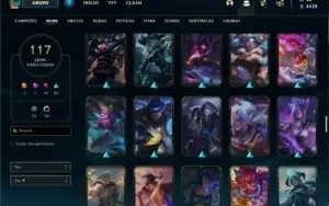 Conta ouro 4 com mais de 100 skins