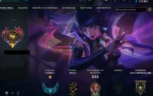 Conta League Of Legends 1060 Skins
