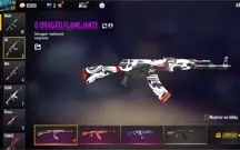 CONTA FREE FIRE TOP DE LINHA