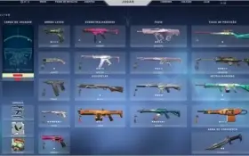 CONTA VALORANT COM SKINS DE MELHOR JOGABILIDADE!!