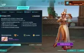 Conta Paladins, Unranked, LVL178, 2kk Ouro, Vip3, +100 Skins