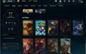 Conta bronze 2 com 60 Champs e 27 Skins