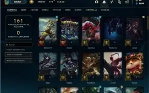 Conta bronze 2 com 60 Champs e 27 Skins