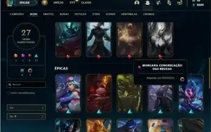 Conta bronze 2 com 60 Champs e 27 Skins