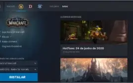 Conta Blizzard com World of warcraf (WoW) e Diablo 3
