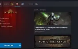 Conta Blizzard com World of warcraf (WoW) e Diablo 3