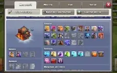 CONTA DE CLASH OF CLANS,CV10
