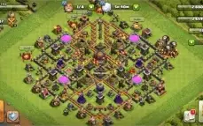 CONTA DE CLASH OF CLANS,CV10