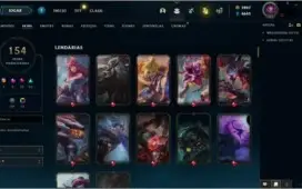 conta main com 3.9k de RP free + 20k de EA free + Conta Smur