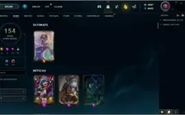 conta main com 3.9k de RP free + 20k de EA free + Conta Smur