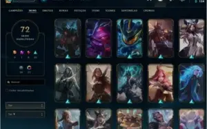CONTA LEAGUE OF LEGENDS