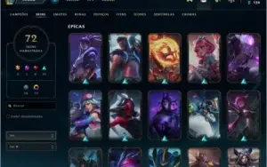CONTA LEAGUE OF LEGENDS