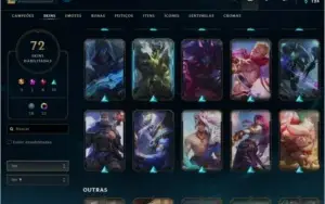CONTA LEAGUE OF LEGENDS