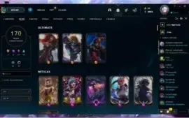 conta ouro 3 com 100 pdl 4 skins prestígios