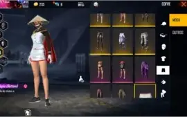 free fire conta