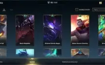 Wild Rift - Diamante IV / 83 skins / todos os heróis + 30k