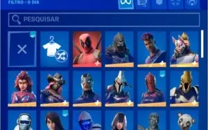Conta de Fortnite season 4