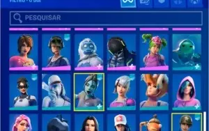 Conta de Fortnite season 4