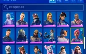 Conta de Fortnite season 4